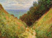 Road at la Cavee, Pourville Claude Monet